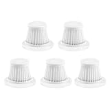AIHDBCL Car Vacuum Cleaner Filter Parts Home Element Cordless Handheld Replacement Accessories(5pcs)