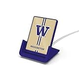 SOAR NCAA Cell Phone Wireless Charging Stand V.4, Washington Huskies