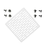 12/24/36cm Fan Cover White Finger Grille Iron CPU Cooling Fan Guard Protective Cover Dust