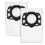Vacuum Cleaner Dust Bags,Compatible For Karcher,WD2 Plus, WD 3, KWD 1, 2, MV, SE 4001, 4002,Wet & Dry(8PCS)