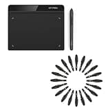 Drawing Tablet XPPen StarG640 Digital Graphic Tablet 6x4 Inch Art Tablet & XPPen 20 Pack Replacement Nibs