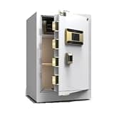 safe Large Safes Home Security Safe with Touch Screen Keypad & Built-in Lock Box Dual Alarm System