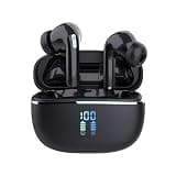 MLF Wireless Earbuds Noise Cancelling ANC 8-Mic True Wireless Earbuds Low Latency Clear Calls in-Ear Bluetooth Earbuds with Hybrid Active Noise Cancellation