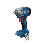 BOSCH GDS18V-350N 18V Brushless ½ In. Mid Torque Impact Wrench - 410 Ft.-Lbs Breakaway Torque, 250 Ft.-Lbs Fastening Torque, Compact Design (Bare Tool)