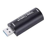 Luocute 4K 60Hz Video Card, USB 3.0 HD Multimedia Interface Audio Video Recorder with Ultra Low Latency for Live Streaming, Game Recording, PC, DSLR