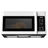BLACK+DECKER Over-the-Range Microwave Oven, 1.7 Cu.Ft, 1000W, White