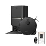 DREAME L60 Ultra FE Robot Vacuum and Mop, Auto-Empty and 100℃ Self-Cleaning Mop, 30,000Pa Suction, Obstacle Avoidance and 360° Navigation, Corner to Edge Deep Cleaning, TriCut Brush, Black