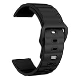 ISABAKE 22mm Watch Band for Garmin Venu 2/Vivoactive 4/Coros Pace 4, Silicone Quick Release Replacement Strap for Coros Pace 3/Forerunner 255/265
