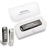 CarryBright Bulk Custom Swivel USB Flash Drives, Personalized Logo and Text, Custom Packaging for Corporate Events, Photography Studios, Trade Shows, Wedding Gifts(200,2G)