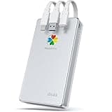 iDiskk 4TB A-pple Certified External Hard Drive, Plug & Play Storage for iPhone 17/16/15/14, Auto Backup Photos Videos Files, Fit for iPhone iPad Android MacBook Computer