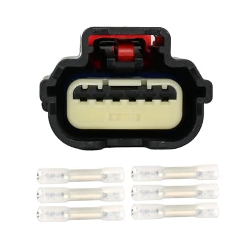 GROBARPART S-1478, 9U2Z-14S411-BA, 9U2Z-14S411-BB, 9U2Z-14S411-BC Accelerator Pedal Sensor Connector Compatible with Ford Escape Fusion Explorer Focus Fit for Edge Mustang Ranger Bronco Taurus