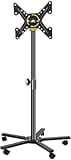 iumLeap Monitor Arms TV Stand Mobile TV Car, Suitable for Rolling TV Stands with Adjustable Screen Height of 22-43 Inches