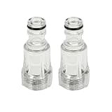 Car Washer Water Filter Set Compatible with Interskol Lavor Huter Hammer Pressure Washers(2 Pieces)