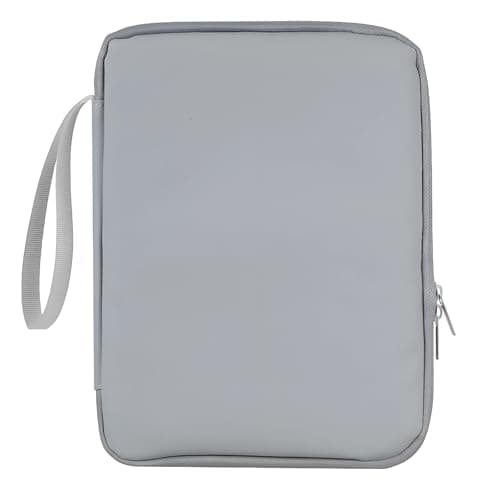 byepica Lightweight Tablet Sleeve with Pad, 12.9 in Multi-Pocket Bag, Zipper & Lanyard Handle