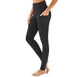 Xiaojmake Womens Yoga Legging Pants with Pocket High Waisted Stretch Slim Fit Plus Size Sport Pant Casual Lounge Workout Wear Black