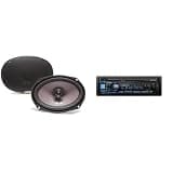 Alpine UTE-63BT Bluetooth® Multimedia Receiver (Does Not Play CDs) with SXE-6926S 6x9 Coax Speakers