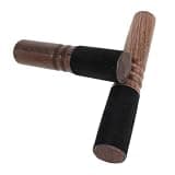 Baluue 2pcs Tibetan Singing Bowl Mallet Striker Wood Hammer Stick with Ergonomic Grip and Anti-slip Design for Meditation and Relaxation at Home or Small Spaces