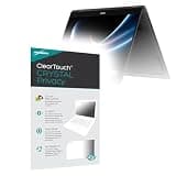 BoxWave Screen Protector Compatible With MSI Prestige 16 AI+ C3M (16 in) - ClearTouch Crystal Privacy (2-Pack), Privacy Screen Protector Flexible Film Clear