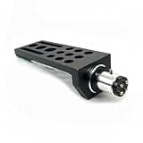 KiBcsLic Turntable Headshell Phono Headshell Easy to Install Turntable Part for Audiophiles, Black