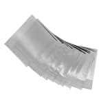 Omquot 100pcs High Quality Resealable Antistatic Storage Bags for Electronic Components Waterproof Zipper Pouch for Sensitive Electronic Devices (6.5*12cm)