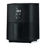 2.64Qt/2.5L 1,000-Watt Air Fryer With Touchscreen Controls, Rapid Air Technology, Non-Stick Coating, 8 Functions, Black - Fast 1000W Heating Power, Convenient Indicator Lights
