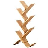 Tree Bookshelf, 7-Tier Bamboo Design, Modern Freestanding Storage for Home, Office, Living Room, Bedroom, Creative Curved Shape for Practical Organization