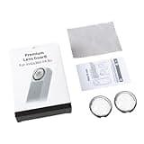 Protective Lens Replacement for Insta360 X4 Air Camera Panoramic Optical Glass/PC Lens Cover Scratch-Resistant Protector for X4 Air Camera Accessories (Glass)