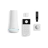 SimpliSafe 5 Piece Wireless Home Security System - Optional 24/7 Professional Monitoring - No Contract - Compatible with Alexa and Google Assistant,White