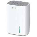 CLEVAST Small Dehumidifier for Home, 30oz Compact Mini Dehumidifier with Auto Shut-Off, Quiet 24dB Portable Air Dehumidifier for Bathroom, Bedroom, Closet, Camper