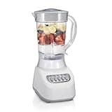 Smoothie Blender For Kitchen, 48 Oz Jar For Smoothies And Shakes,White- Redesigned Construction Minimizes Airflow Noise During Operation For A Quieter Blending Experience When Noise Matters