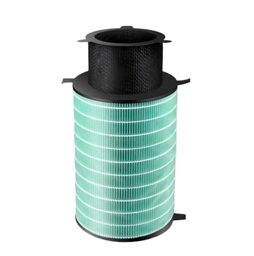 Replacement Cylindrical HEPA Filter,Compatible For BALMUDA Air Purifier EJT-S200 EJTS210 EJT1100SD EJT1180 EJT1380 EJT1390 Series,High Efficiency