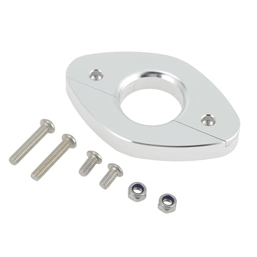 HEROFFIX 1.25" Fire Wall Pass Through Harness Split Bulkhead, CNC Aluminum Firewall Grommet for Harness Wiring Cable, Wiring Bulkhead Bracket, Secure Cable Split Grommet