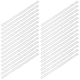 GALPADA 100 Pcs Dust Proof Plastic Belt Protector Sleeves for Belts and Waistbands, Reusable Storage Bags 43.31x2.76 Inches, for Office and Home Use