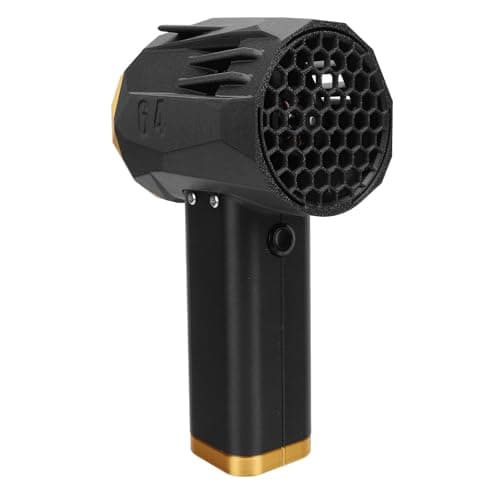 Haofy Handheld Jet Blower Carbon Fiber 1400g Thrust 240kmh - Cordless Air Blower 4000mAh 2H Charge for Car Cleaning Snow Removal Workshop Dusting Patio Furniture