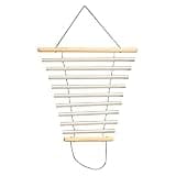 9-Tone Hand Swing Chime, Portable Sound Healing Percussion Instrument With Matching Mallet, Ideal For Bath, Meditation, Yoga Practice And Energy Relaxation