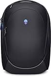 Alienware 16 Backpack - AW5625P - 21L Capacity, 3D Breathable mesh, Magnetic Pocket Organizers, RFID Safe Pocket, Weather Resistant, 3D Iridescent Reflective Alienware Logo - Alienware Black
