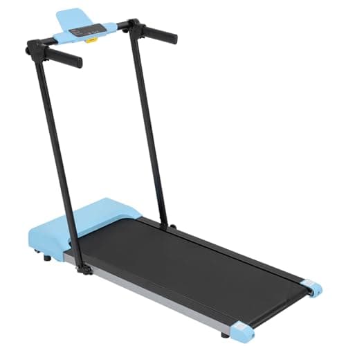 CZBZ Home Treadmill with LED Display for Walking Jogging Running – Compact Foldable Design with 7.5 mph Speed & Built-in Wheels