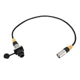 DouWen MO STP Ethernet Extension Cable RJ45 Male to Female, Shielded CAT6 LAN Network Adapter Cable with IP65 Water Connector for Outdoor Router Modem Server PC