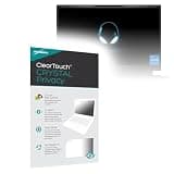BoxWave Screen Protector Compatible With Dell Alienware x14 - ClearTouch Crystal Privacy (2-Pack), Privacy Screen Protector Flexible Film Clear
