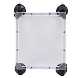 WALFRONT Satellite Suction Cup Roof Mount Car Roof Mount with 4 High Strength Suction Cups 10KG Hold for Mini All