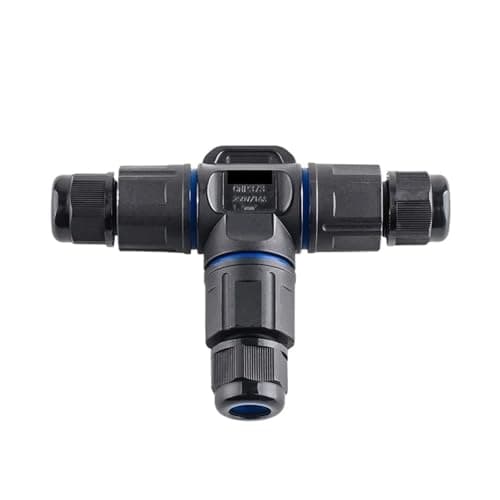 ASUVTECP 5PCS IP68 Waterproof Cable Connector CNP3732 T-Type 2/3/4P Electrical Terminal Adapter Wire Connector LED Light(CNP3732-4P-5Pcs)