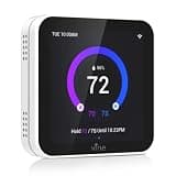 vine Smart Thermostat Larger Color Screen Thermostats for Home Heat and AC, 7 Day Programmable WiFi Thermostat App Control Compatible with Alexa and Google Assistant, C-Wire Required