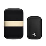 ONMYJFD Self-Powered Home Doorbell Waterproof No Battery Button US EU UK Plug 60 Chime 20-110 DB