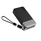 NOBIS Portable Charger 20000mAh, 45W Power Bank Fast Charging, 4-Output Battery Pack w/Detachable Dual Type-C Lanyard Cable & Hook, Battery Bank w/Digital Display for Phone, Laptop, Steam Deck