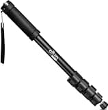 Altura Photo 62-Inch Camera Monopod - Heavy Duty Stand for Canon, Nikon, & Sony Mirrorless & DSLR Cameras - Steady Photography, Lightweight & Portable - Easy to Carry with Pouch