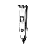 KNPSJJRHF 2in1 Rechargeable Hair Trimmer for Men Beard Trimer Electric Cutter Cutting Machine Haircut Nose Ear