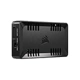 CORSAIR Commander Duo iCUE Link RGB Lighting and PWM ARGB Fan Controller – Control 12 Daisy-Chained PWM Fans, Two Flexible Temperature Sensors Included – Black