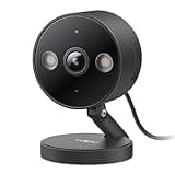 Tapo 2K+ Indoor/Outdoor Wired Security Camera - Person/Pet/Vehicle Detection, Baby Monitoring, Color Night Vision, IP66 Weather Resistant, Subscription-Free Local Storage or Optional Cloud, C121