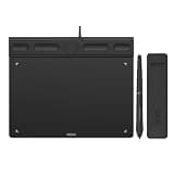 VEIKK VK850 Drawing Tablet, 8x5 Inch Digital Graphics Tablet, 16384 Levels Pressure Battery-Free Pen, with 10 Shortcut Keys & 1 Quick Dial, for Windows/Mac/Linux/Android