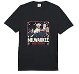 Milwaukee Wisconsin Dog Lover Vintage Retro Design RA0D Comfort Colors Adult Heavyweight T-Shirt